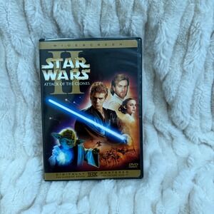 Star Wars Attack of the Clones DVD Widescreen THX Mastered Special Features